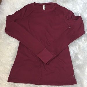 NWOT color story long sleeve knit thermal